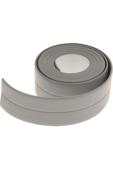 Gri Duş Pvc Lavabo Küvet Tezgah Kenar Banyo Mutfak Pencere 3,2 Mt Su Sızdırmaz Geçirmez Yalıtım Bant - Resim 4