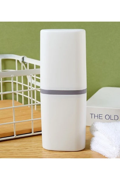 Seyahat Tipi Diş Fırçası Ve Macun Saklama Kabı - Resim 3