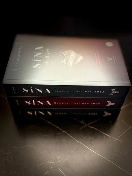 Sina Serisi - Aslıhan Doğa- Theseus Yayınevi- (Sina İsyan - Sina Çatışma - Sina Ebediyet) - Resim 2