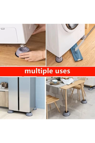 Mobilya ve Çamaşır Makinesi Titreşim Engelleyici Stoper - 2