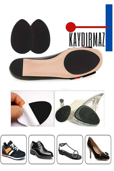 Else Ayakkabı Altına Yapışan Düşme Önleyici Kaydırmaz Tabanlık Bant Kauçuk Ped ürün görseli 1