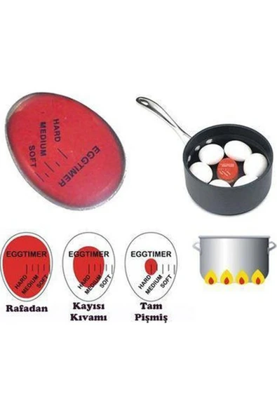 Renk Değiştiren Yumurta Zamanlayıcı - Resim 2