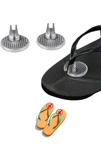 Parmak Arası Terlik İçin Koruyucu Kaliteli Silikon – 2 Adet | Tahrişe Karşı Konforlu Koruma ürün görseli 1