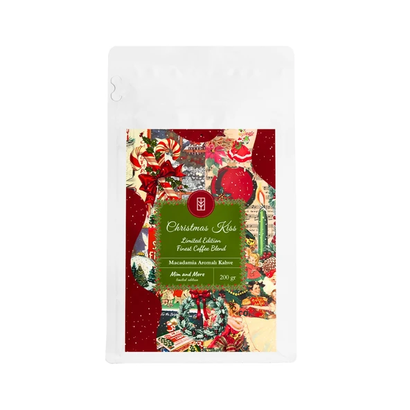 Christmas Kiss 2025 Coffee - Macadamia Aromalı Filtre Kahve 200 G ürün görseli