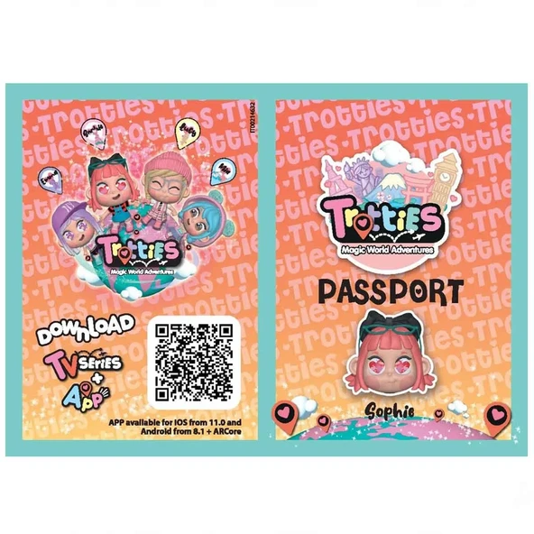 Trotties Trottie Sophie 25 cm Bebek 700017400 - Resim 4