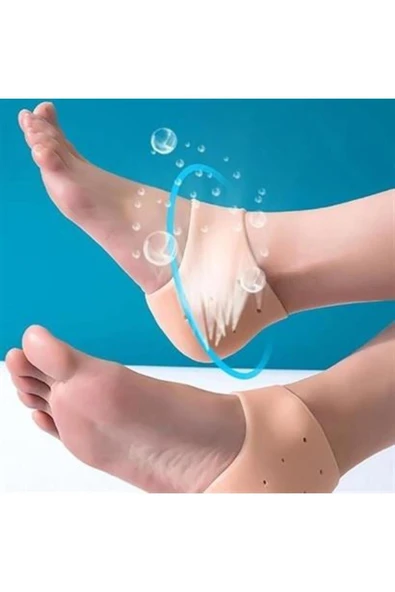 ONEYSHOP® Silikon Plastik Topuk Dikeni Koruyucu Topuk Gömleği 2 Adet - Resim 6