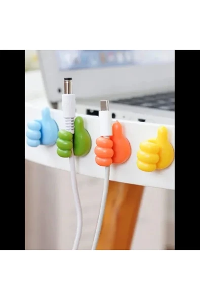 El Şeklinde Kablo Tutucu 30 Adet ürün görseli 1