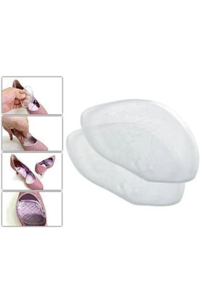 Kaymaz Silikon Jel Ayak Yastığı Tabanlık Ayak Sağlığı 1 Paket - Resim 2
