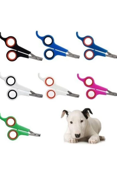 Evcil Hayvan Tırnak Makası Kedi Köpek Tırnak Makası Renkli - Resim 2