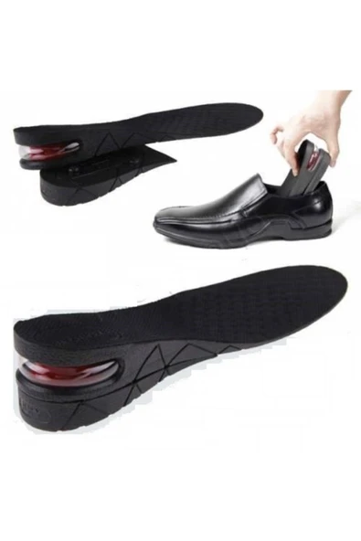 Hava Yastıklı Tam Boy Uzatıcı Tabanlık Boy Uzatan Tabanlık 5 cm Unisex ürün görseli 1