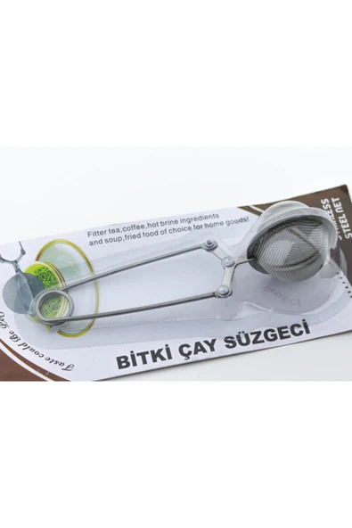 Paslanmaz Bitki Çayı Demleme Süzgeci ürün görseli 1