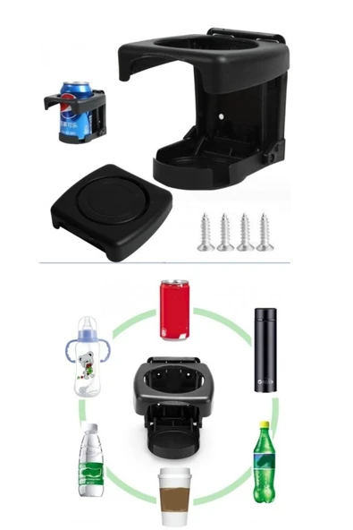 Portatif Katlanan Bardak Tutucu