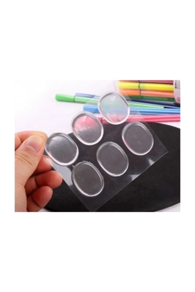 Silikon 6 Lı Ped Ayak Silikon Ped ürün görseli 1