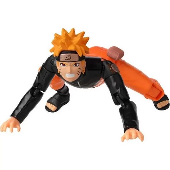 Bandai Naruto Anime Heroes Naruto Uzumaki Figür ve Aksesuar Seti 16 cm - Resim 2