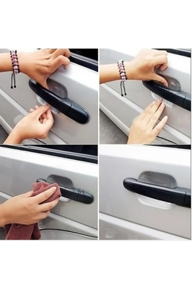 Dış Kapı Kolu Koruyucu Folyo - Resim 3