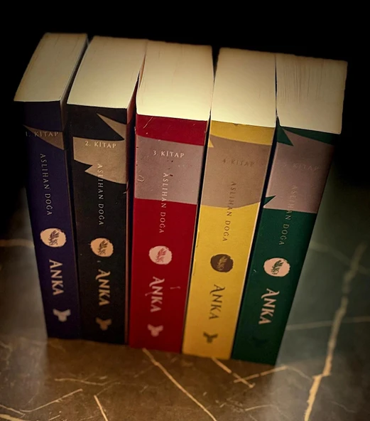 Anka Serisi- Aslıhan Doğa- Theseus Yayınevi- (Anka1- Anka 2- Anka 3- Anka 4- Anka 5) - Resim 2