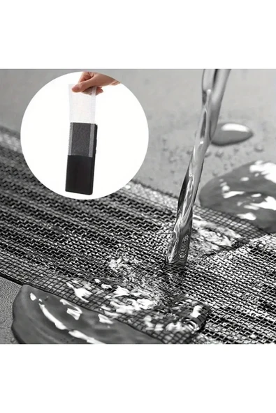 Çok Amaçlı Gider Süzgec Filtresi, Saç Yakalayıcı Süzgeç, Sineklik Yaması Tamir Kiti - Resim 3