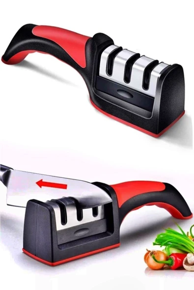 Elmas Bıçak Bileme Aleti, 3 Açılı, Profesyonel, El Bıçakları İçin Uygun - Resim 5