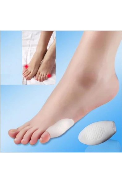 İki Adet Serçe Parmak Destekli Kemik Koruyucu, Makarasız, Rahat ve Pratik Kullanım - Resim 5