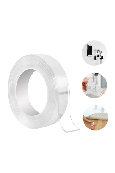 Kampanya Estevia Çift Taraflı Bant 3 Cm 2 Metre (4172) Yeni!!! - Resim 4