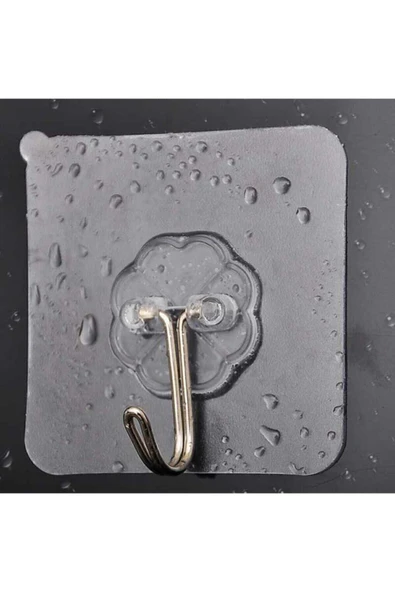 Kendinden Yapışkanlı Güçlü Şeffaf Askı 5 Li ürün görseli 1