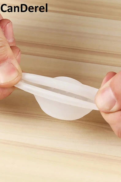 Masa Ve Sandalye Ayak Koruyucu Beyaz Silikon 12 Adet Zemin Koruyucu Silikon Pabuç - Resim 3