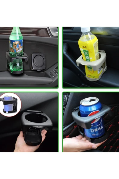 Portatif Katlanan Bardak Tutucu - Resim 2