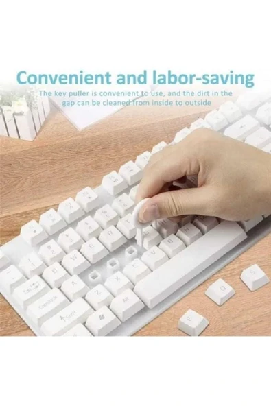 Klavye, Telefon ve Kulaklık Temizleyici 5'i 1 arada Elektronik Cihaz Temizleme Seti - Resim 3