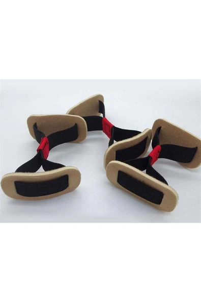 Sağlıklı Ayaklar için Bunyon Ayak Baş Parmaklar Egzersiz Lastiği Kemik Düzeltici - Resim 3