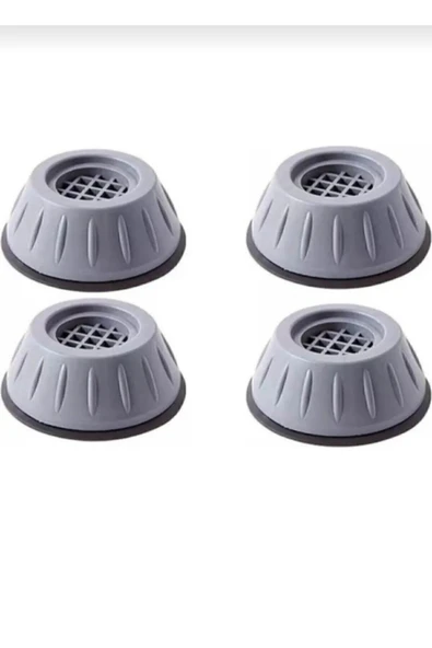METALAY Beyaz Eşya Ayağı Çamaşır Makinesi Titreşim Önleyici KAYDIRMAZ Vantuzlu Stoper Set 4 Adet - 2