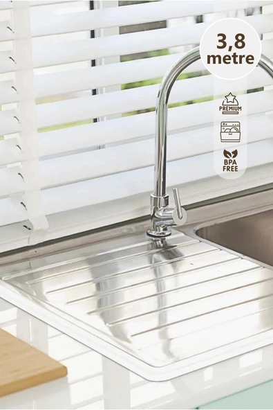 Kendinden Yapışkanlı Su Geçirmez Sızdırmaz Banyo ve Mutfak İçin Koruma Bandı - 3,8 Metre - Resim 3