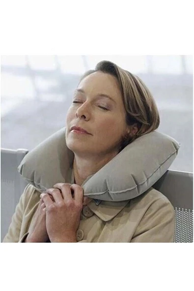 Seyahat Boyun Yastık Yolculuk Otobüs Uçak Koltuk Yolcu Yastığı ürün görseli 1