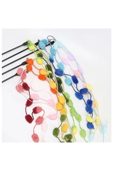 Pamhome Çıngıraklı Kedi Oyun Oltası - Resim 3