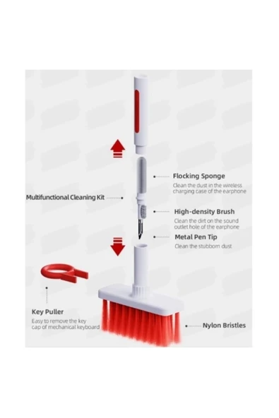 Klavye ve Kulaklık Temizleme Seti - Resim 2