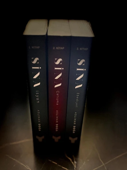 Sina Serisi - Aslıhan Doğa- Theseus Yayınevi- (Sina İsyan - Sina Çatışma - Sina Ebediyet) ürün görseli