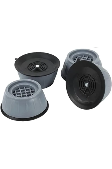 Diyar-ıFırsatShop Makinesi Titreşim Önleyici Kauçuk Ayak Pedleri Çamaşır Makinesi Stoper 4'l