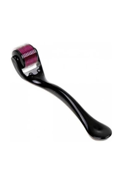 Dermaroller Siyah Roller Iğneli Masaj Aleti Saç Çıkarma Tarağı-0,5 Mm ürün görseli 1