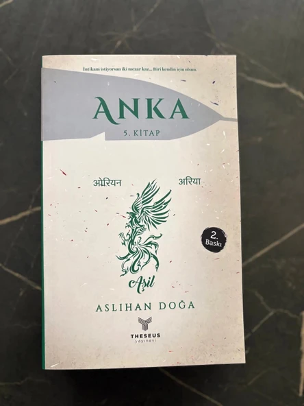 Anka Serisi- Aslıhan Doğa- Theseus Yayınevi- (Anka1- Anka 2- Anka 3- Anka 4- Anka 5) - Resim 7