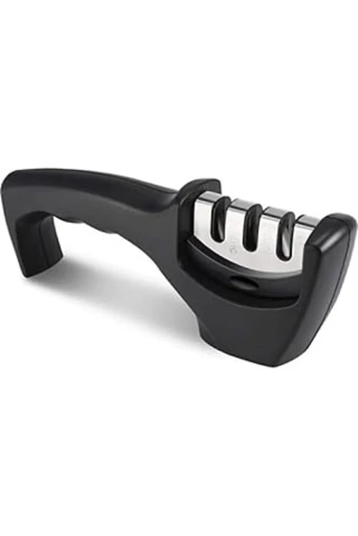 Profesyonel Bıçak Bileyici 3 Açılı Elmas Seramik Tungsten Çelik El Bıçakları Bileme ürün görseli 1