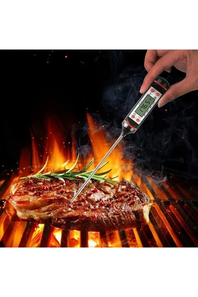Dijital Gıda Termometresi Süt,Et,Yoğurt Mayalama,Mama Derecesi Ölçer Gıda Termometresi