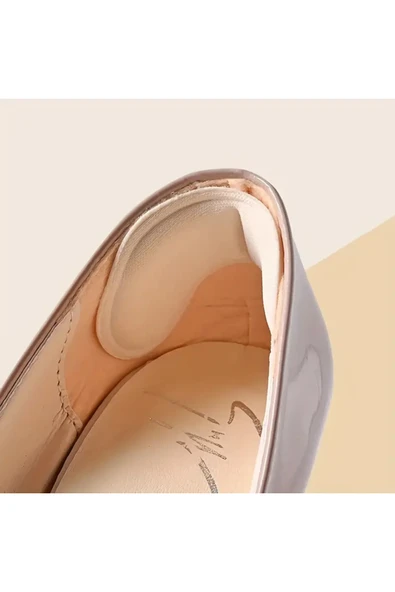 Kendinden Yapışkanlı Topuk YastığI - Topuk vurukları, nasır ve Kaymaları Önleyen Sürtünme Koruyucu - Resim 2