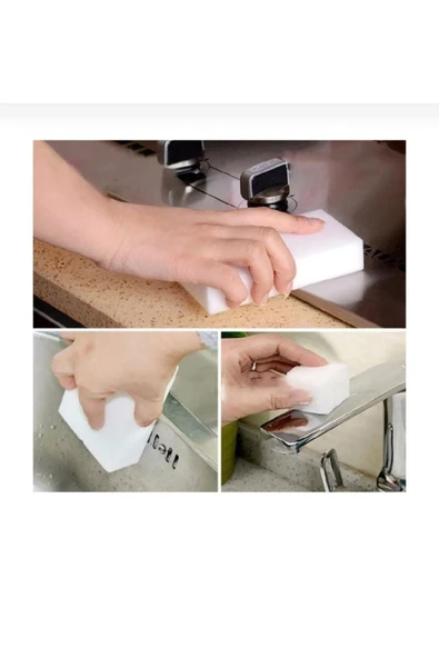 Sihirli Sünger Magic Sünger Beyaz 1 Adet - Resim 3