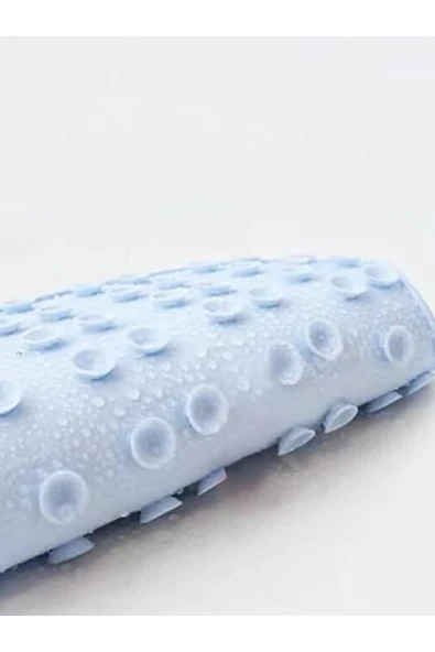 Main Shop Vantuzlu Silikon Banyo Fırçası Ayak Masaj Pedi Sırt Kesesi Vücut Yıkama Lifi Renkli M-328 - Resim 6