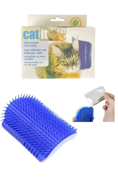 Köşe Kaşıma Kedi Çim Destekli Tüy Toplama ürün görseli