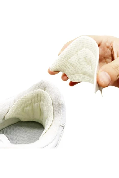 Ortopedik Ayakkabı Topuk Vurma Önleyici Daraltma Kumaş Topuk Koruyucu Yastığı Pedi - Resim 5