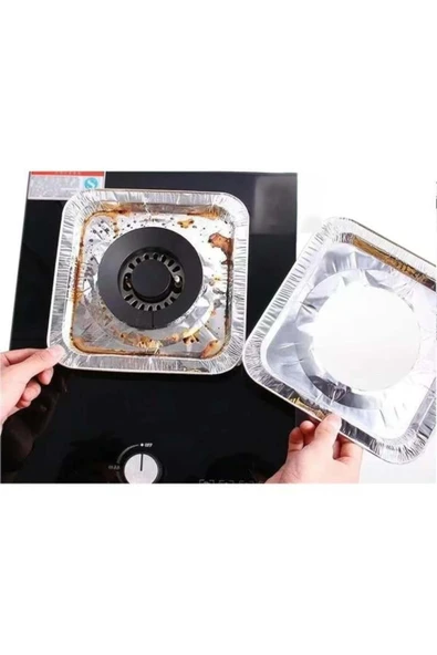 Folyo Ocak Koruyucusu 10'lu Paket ürün görseli