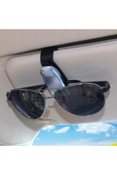 Otomobil Güneşlik Üzeri Gözlük Tutacağı 1 Adet - Resim 2