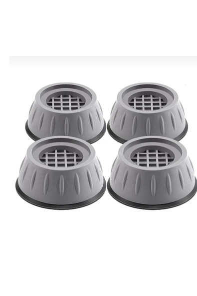 Gürültü Ve Titreşim Engelleyici Kaymaz Kauçuk Çamaşır Bulaşık Makinesi Ayak Pedi Stoper 4 Adet - Resim 4