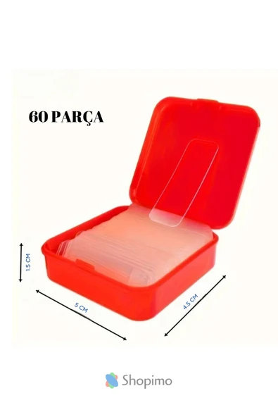 Çok Amaçlı Çift Taraflı Bant - Şeffaf ve Dayanıklı Yapıştırıcı Bant - Resim 6