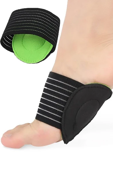 Eklem Ve Sırt Ağrılarına İyi Gelen İçe Basmayı Engelleyen Masaj Destekli Taban Ayak Tabanlığı 1 Çift ürün görseli 1